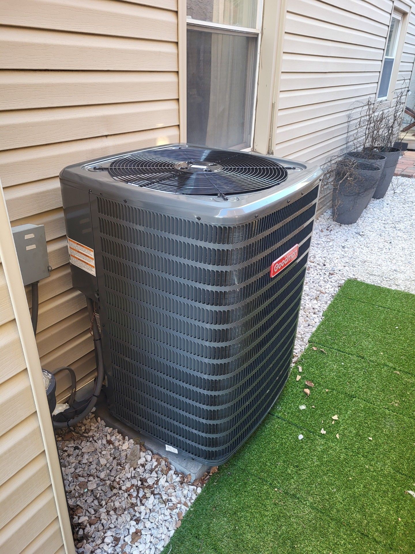 new air conditioning condenser